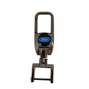 Ford Keychain Gunmetal Gray and keyfob cover NIP